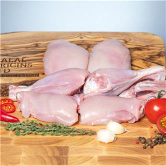8 Pieces of Organic Chicken Skinless 1.2kg