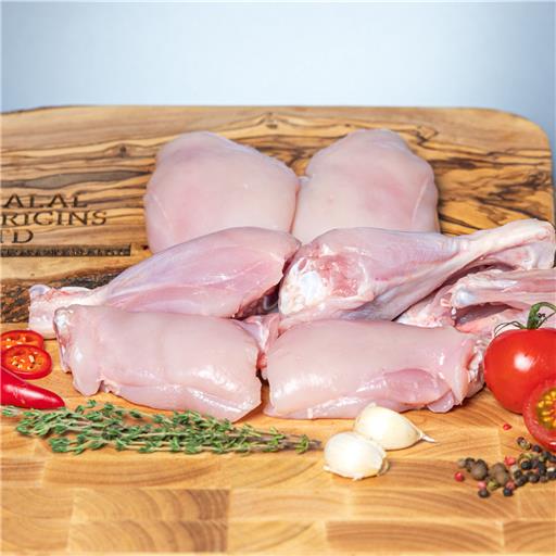 8 Pieces of Organic Chicken Skinless 1.2kg